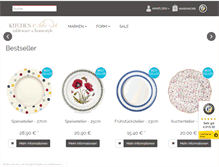 Tablet Screenshot of kitchen-cabinet.de